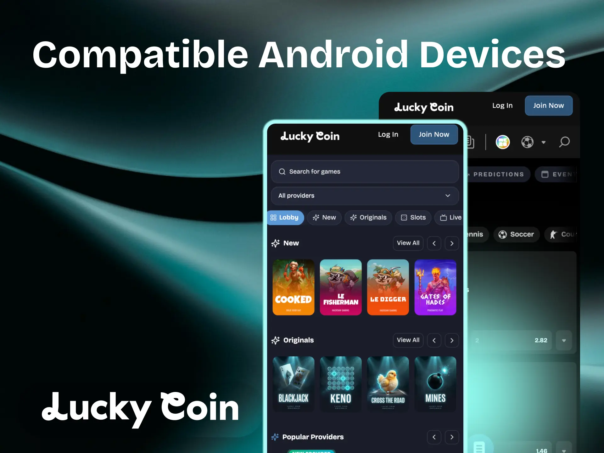 Compatible Android devices for Lucky Coin app