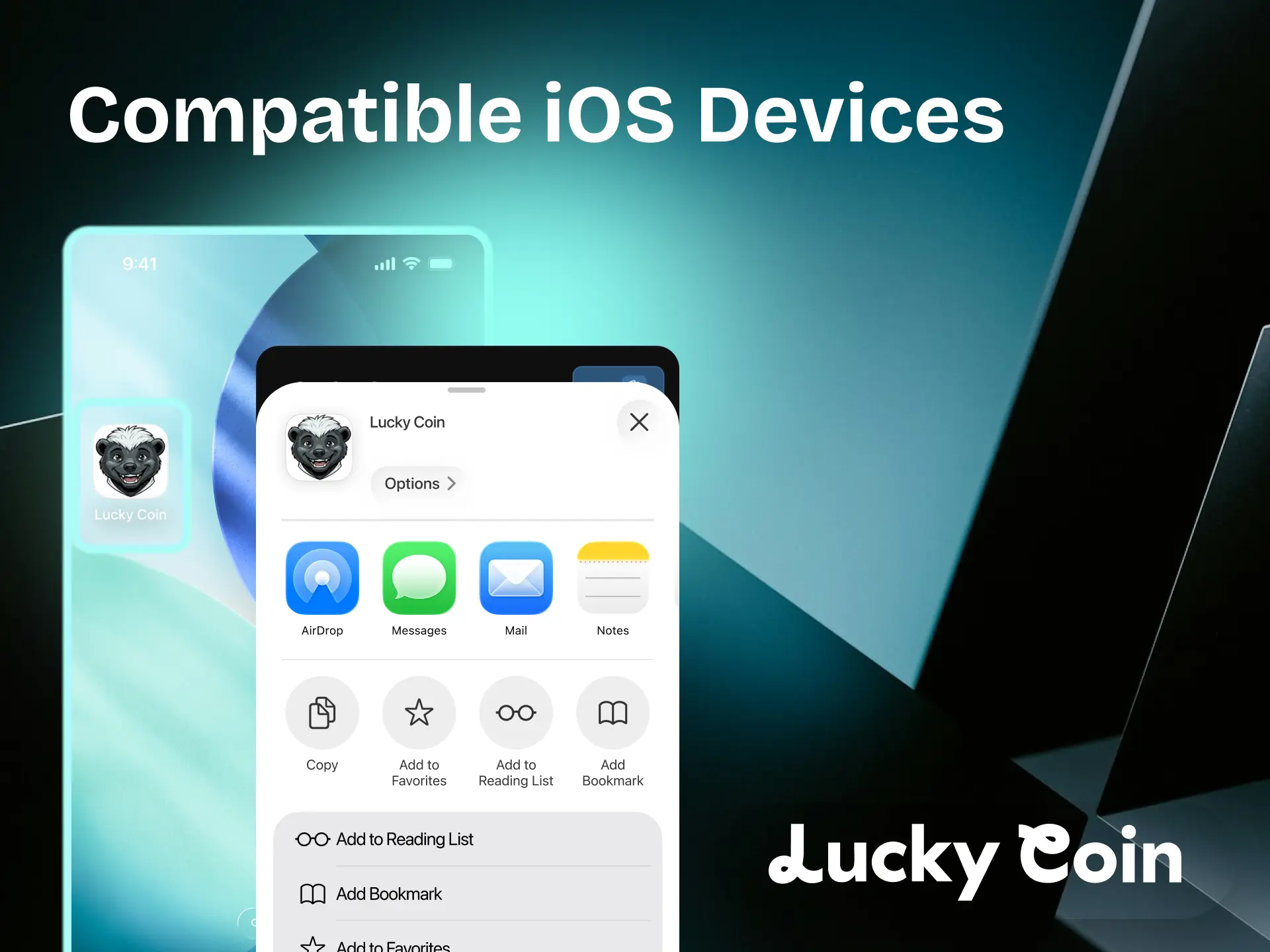 Compatible iOS devices for Lucky Coin app