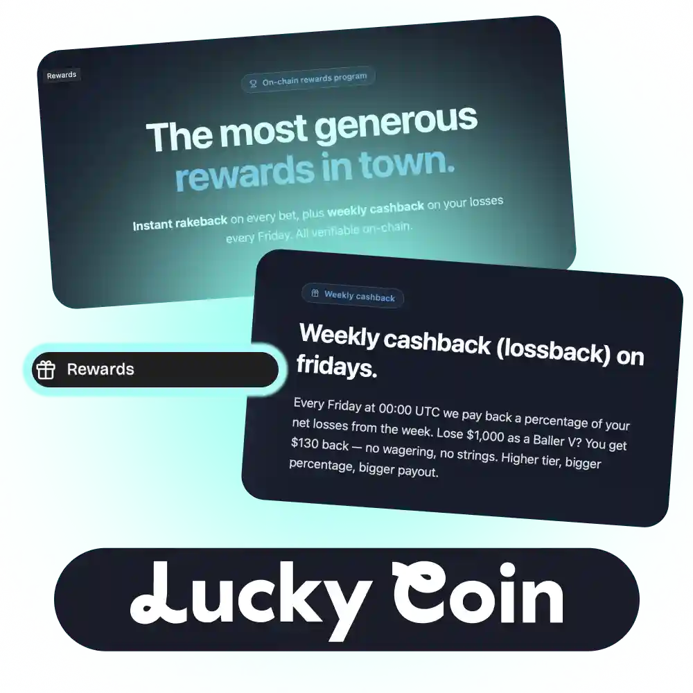 Lucky Coin online casino and sportsbook for New Zealand players