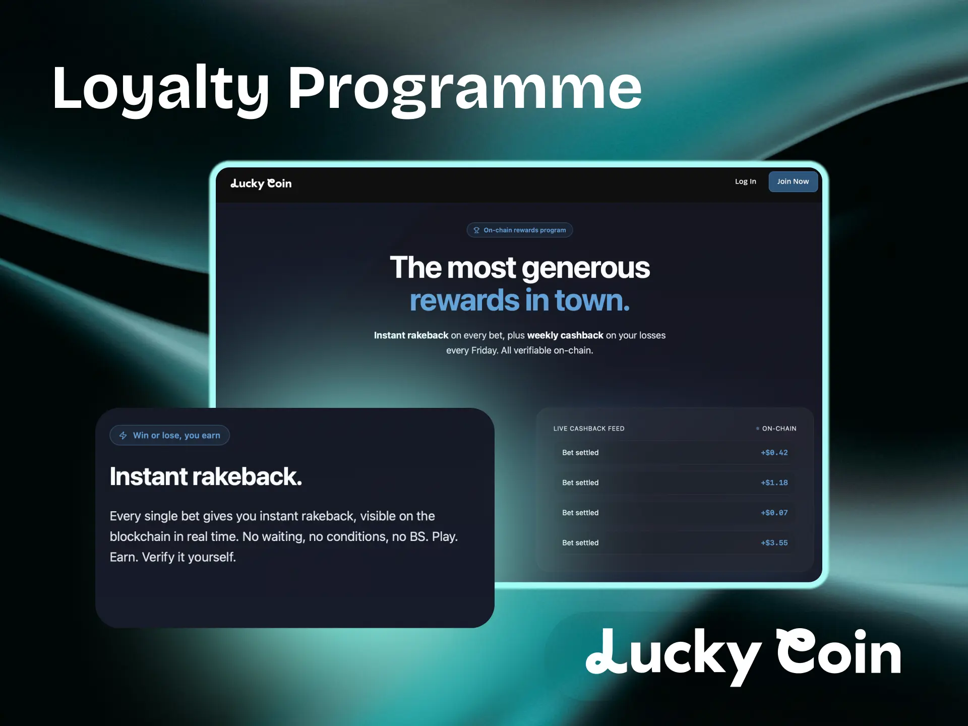 Lucky Coin Loyalty Programme illustration