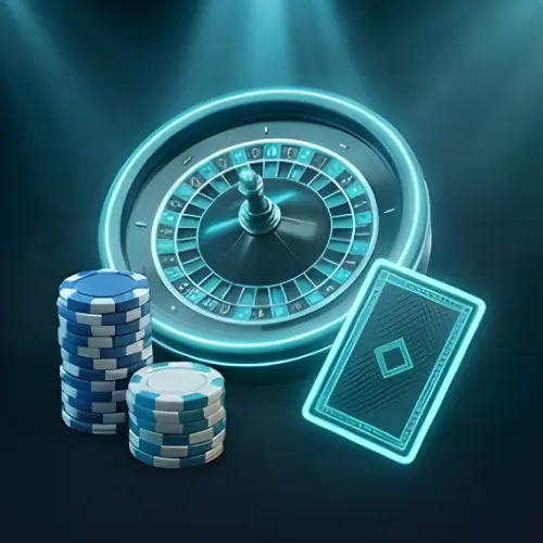 Table games at Lucky Coin with blackjack, roulette, baccarat, and poker variants.