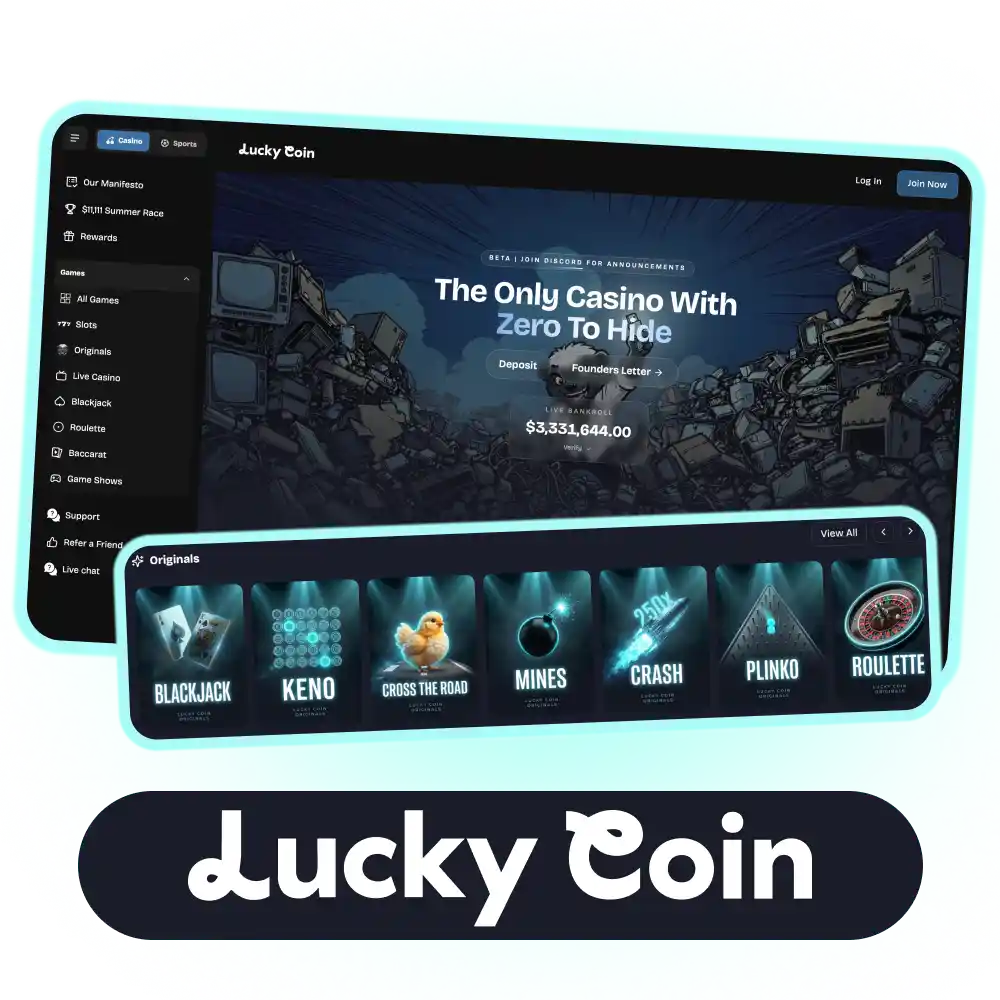 Lucky Coin New Zealand – Official Website for Sports Betting and Online Casino