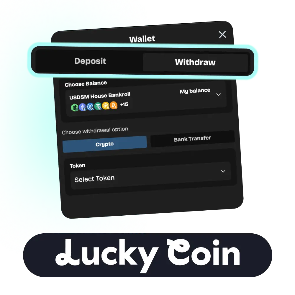 Lucky Coin withdrawal methods for New Zealand players